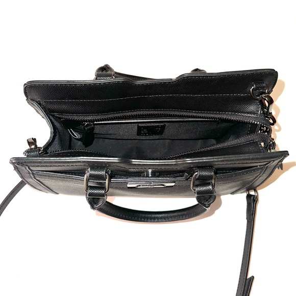 Naturalizer Black Layla Satchel with Adjustable and Removable Chain Strap New - Picture 9 of 15